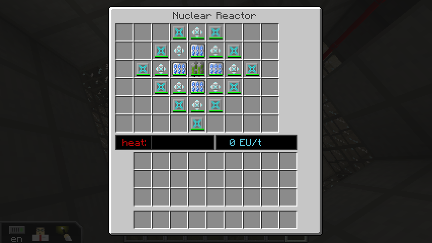 Internal layout of nuclear reactor
